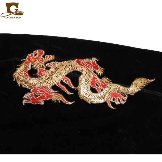 Velvet Chinese Dragon Print Durag