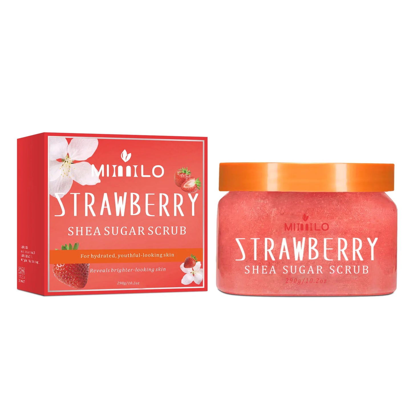 Shea Sugar Exfoliating Body Scrub for smooth, radiant, Youthful Skin