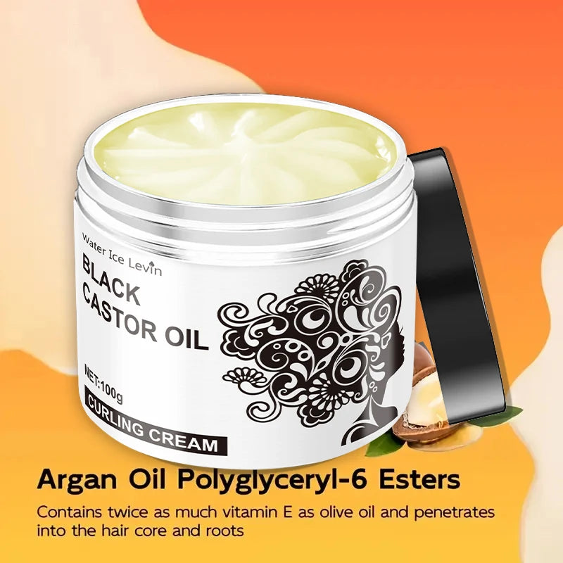 Black Castor Oil Curly Elastic Cream