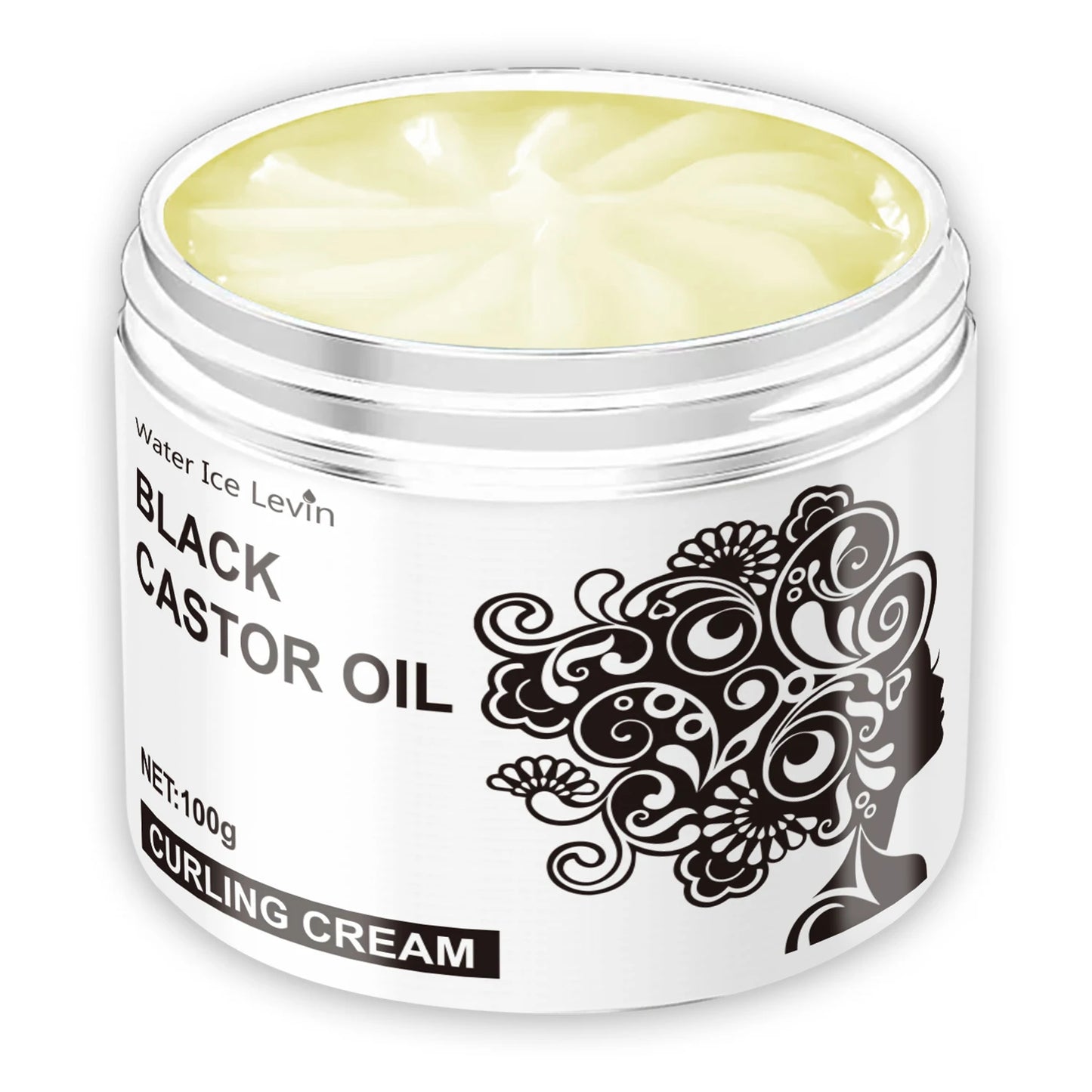 Black Castor Oil Curly Elastic Cream