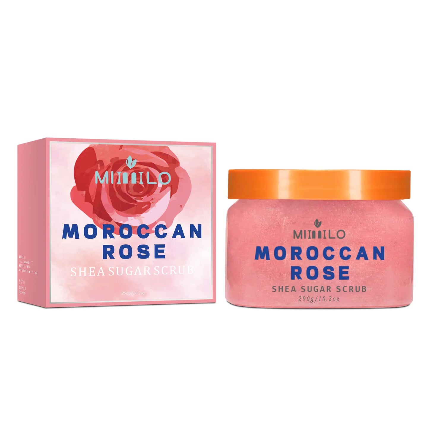 Shea Sugar Exfoliating Body Scrub for smooth, radiant, Youthful Skin