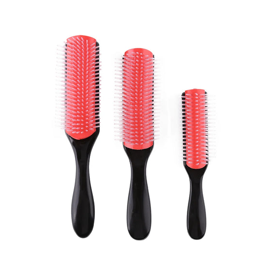 Salon Detangling Brush for Curly Hair Non-slip Hair Brush Scalp Massage Brushes Professional Salon Styling Tool