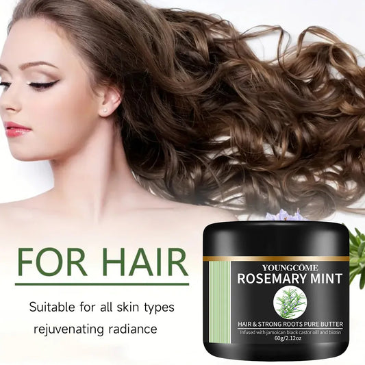 Rosemary Mint Essential Oil for Hair Growth - Natural Hair Film Treatment to Strengthen & Thicken Hair 2025 New Formula 1/2set