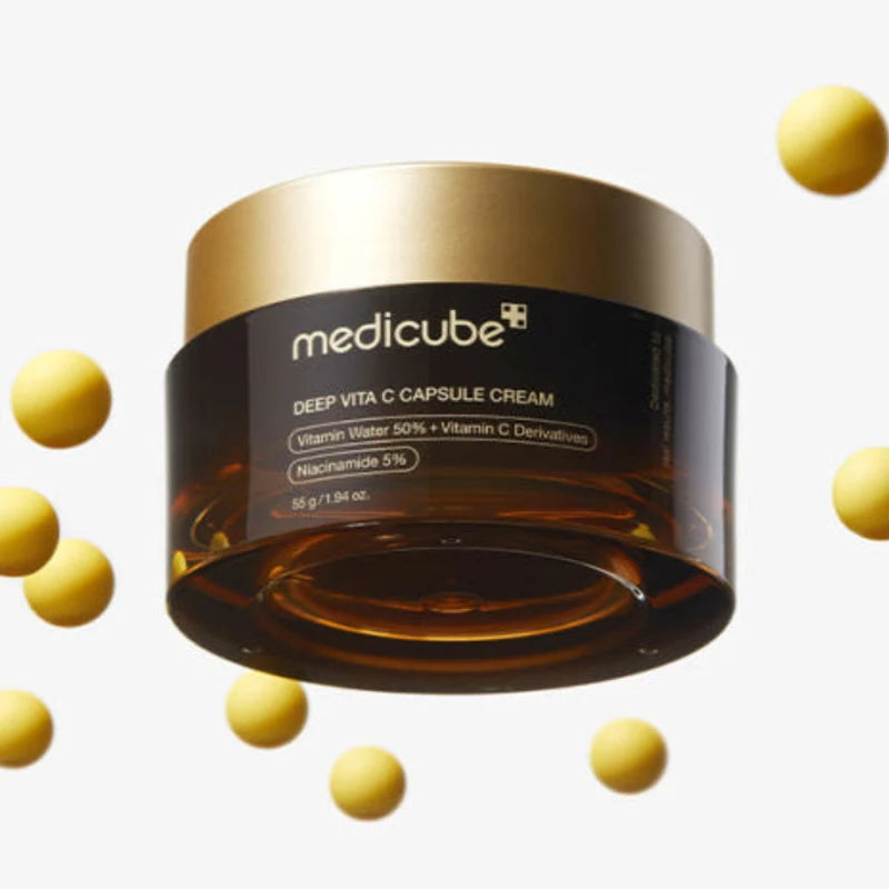 MEDICUBE DEEP VITA C CAPSULE CREAM for skin like korean glass