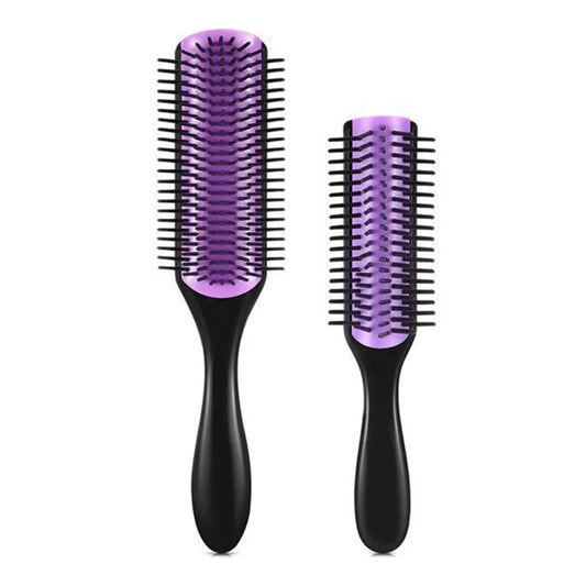 1PC 9 Rows Combs Wet Brush