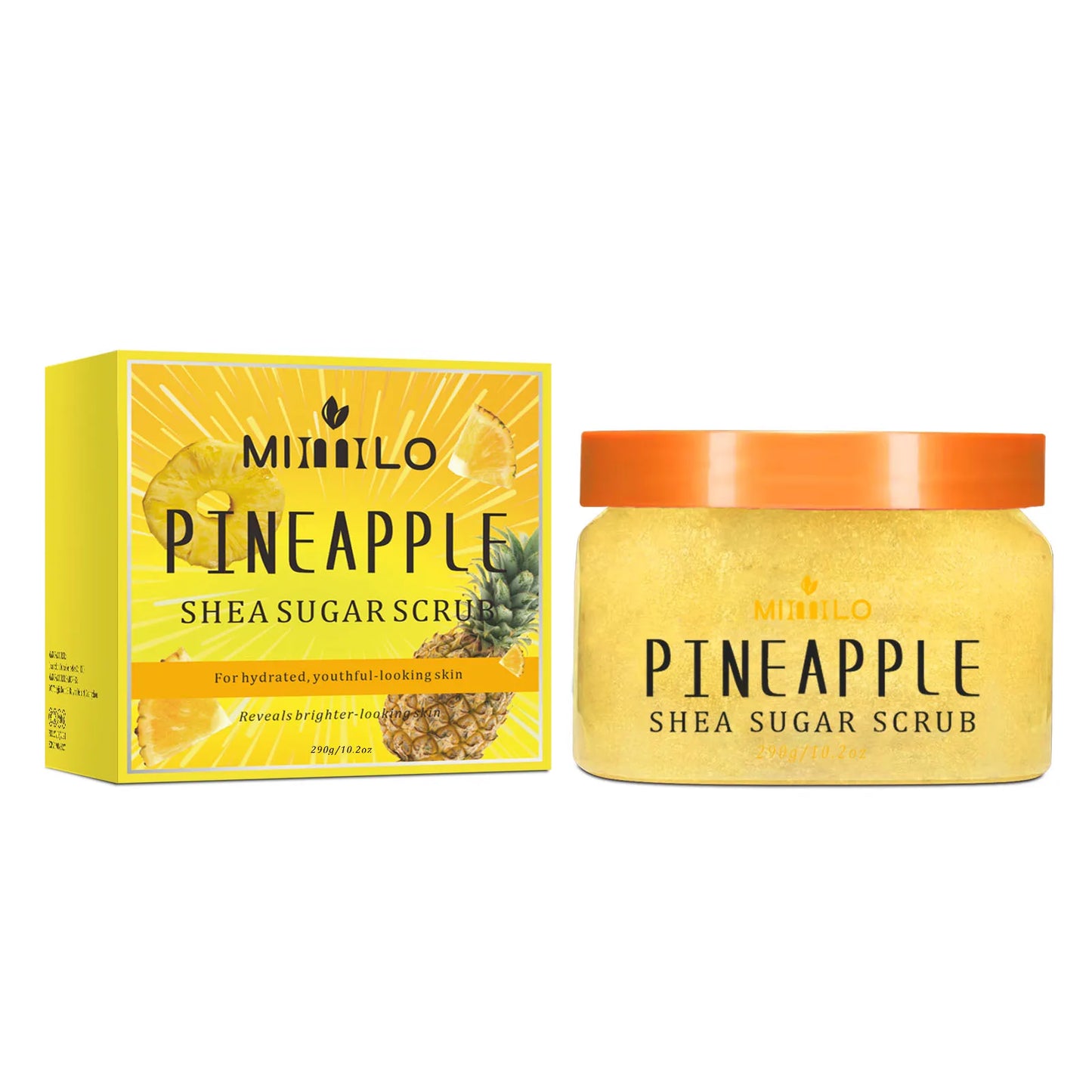 Shea Sugar Exfoliating Body Scrub for smooth, radiant, Youthful Skin