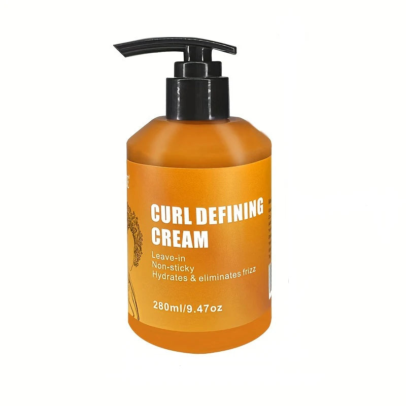 GZE CURL DEFINING CREAM with Argan Oil for Wavy and Curly Hair to define natural hair, reduce frizz and retain moisture flawlessly