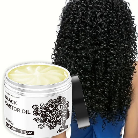 Black Castor Oil Curly Elastic Cream