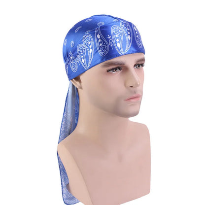 Paisley Print Silk Durag