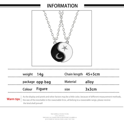 Couple/Best Friend Necklaces (Yin-Yang, Heart, etc)