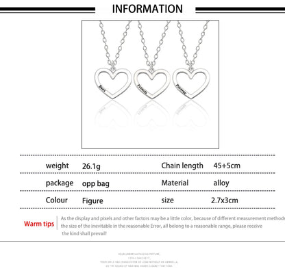 Couple/Best Friend Necklaces (Yin-Yang, Heart, etc)