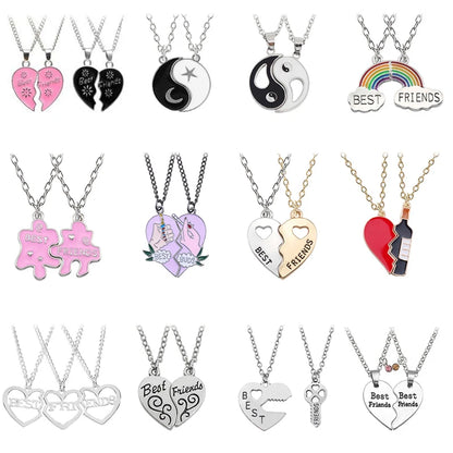 Couple/Best Friend Necklaces (Yin-Yang, Heart, etc)