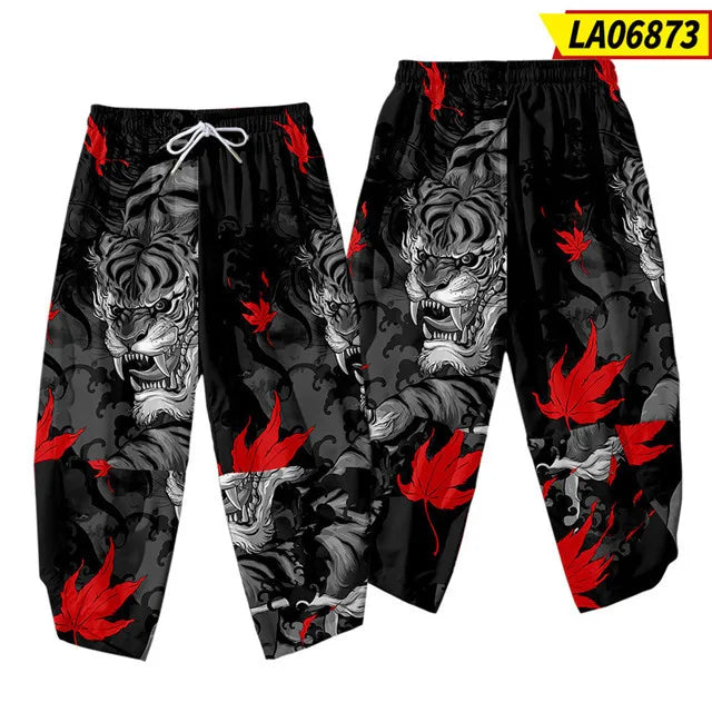 Kuro-Kimono Print Print Buddha Stones (Kimono Top not included)