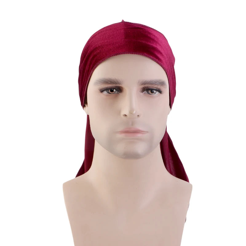 Velvet Chinese Dragon Print Durag