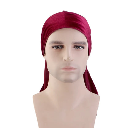Velvet Chinese Dragon Print Durag
