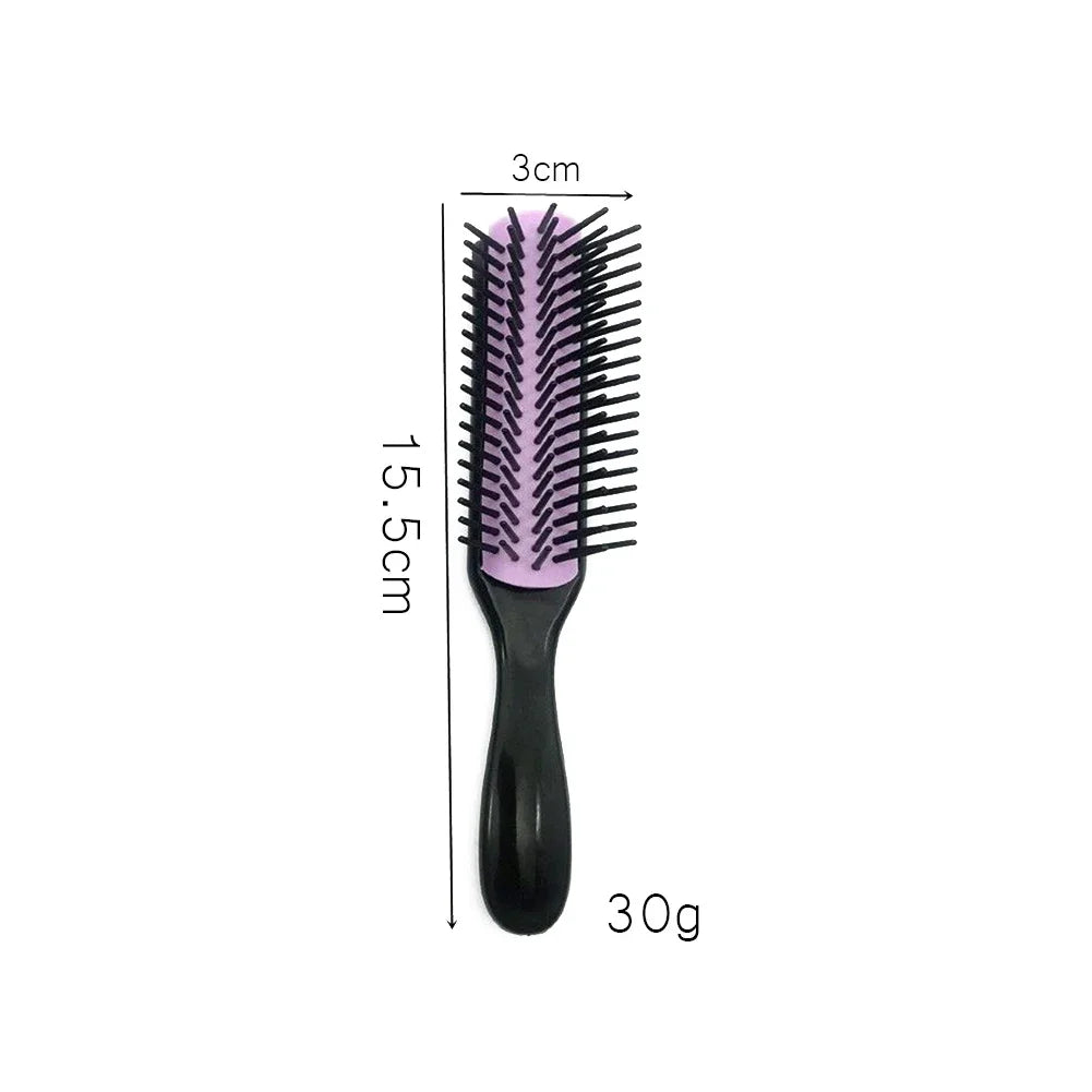 1PC 9 Rows Combs Wet Brush
