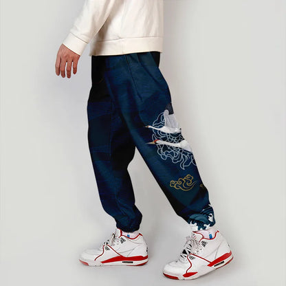 Kanagawa Wave/Dragon Sweats