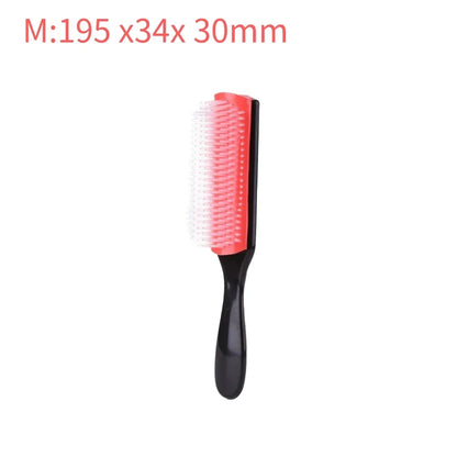 1PC 9 Rows Combs Wet Brush