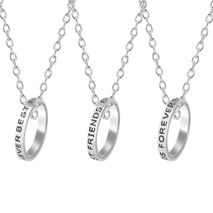 Love/Friendship Pendant Necklace 2 Pcs/ Set Rainbow Broken Heart BFF Good Friends Friendship Jewelry