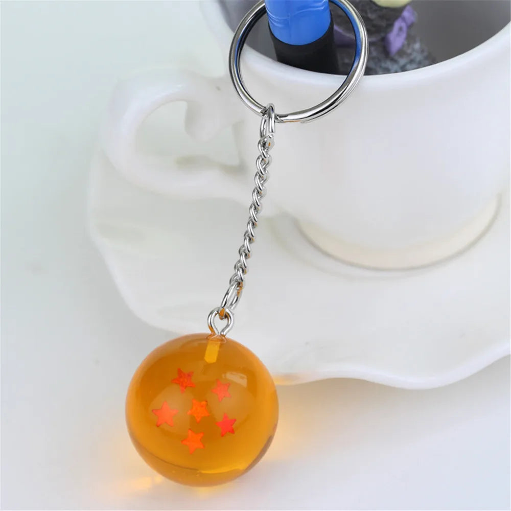 Dragon Ball Z Anime Dragon Ball 1-7 Star Necklace Chain Pendants Jewelry Accessories