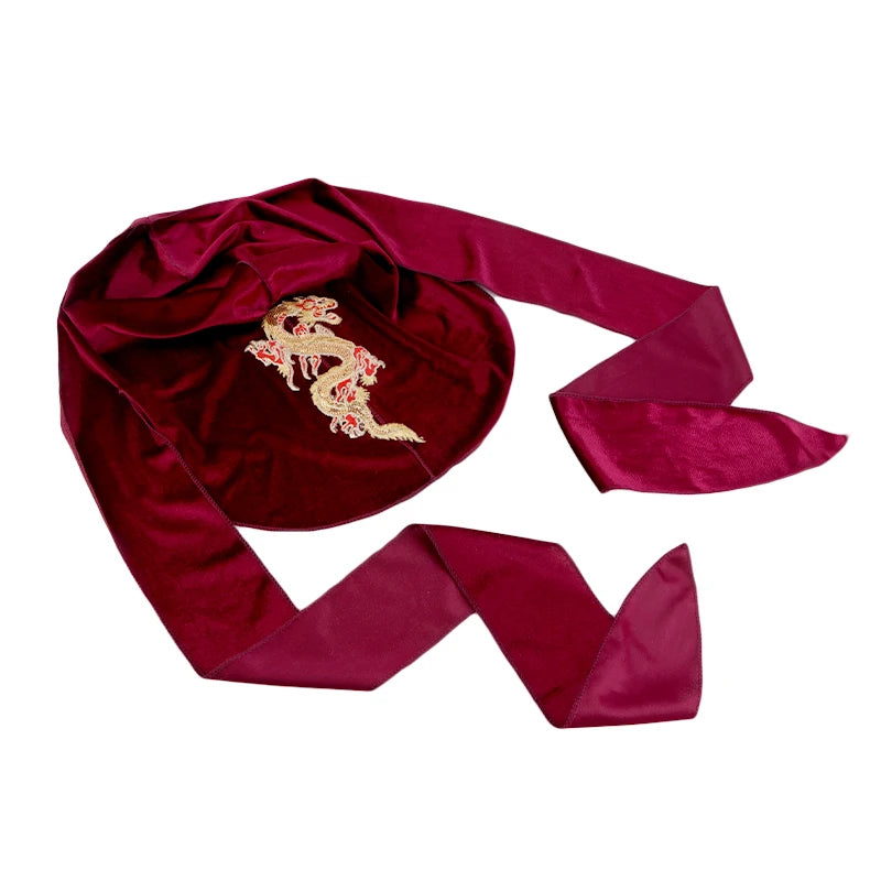 Velvet Chinese Dragon Print Durag