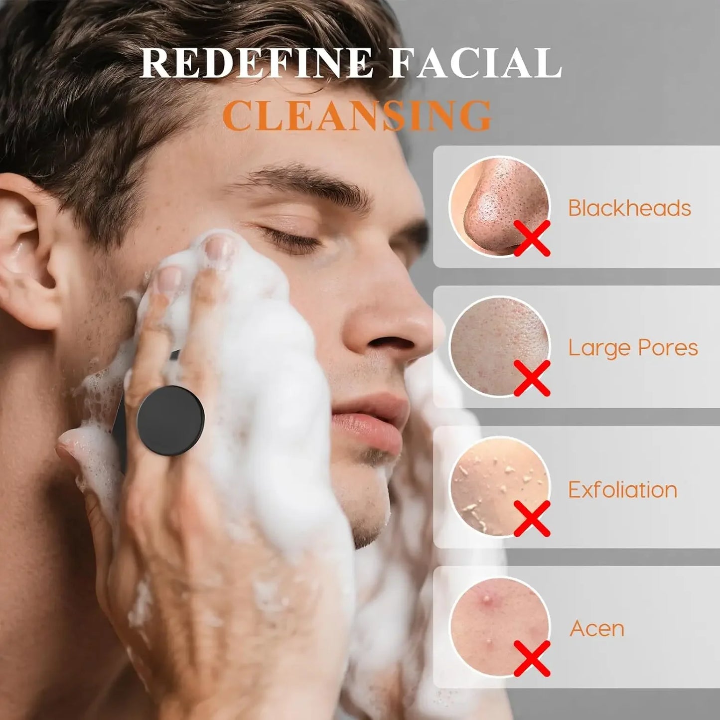 Silicone Exfoliating Face Scrubber