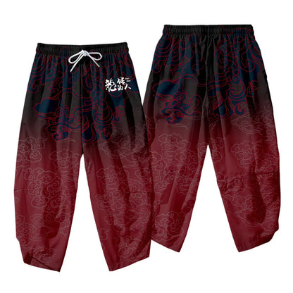 Kuro-Kimono Print Print Buddha Stones (Kimono Top not included)