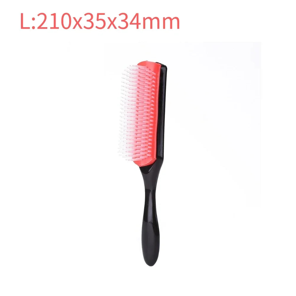 1PC 9 Rows Combs Wet Brush