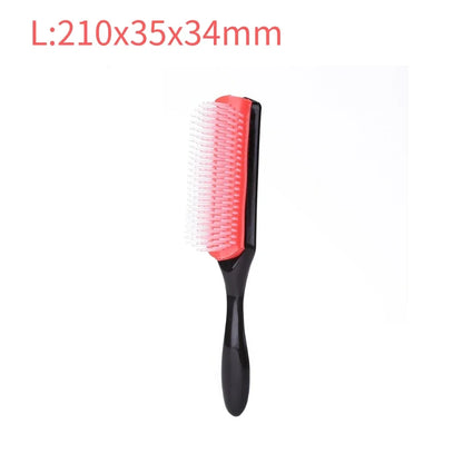 1PC 9 Rows Combs Wet Brush