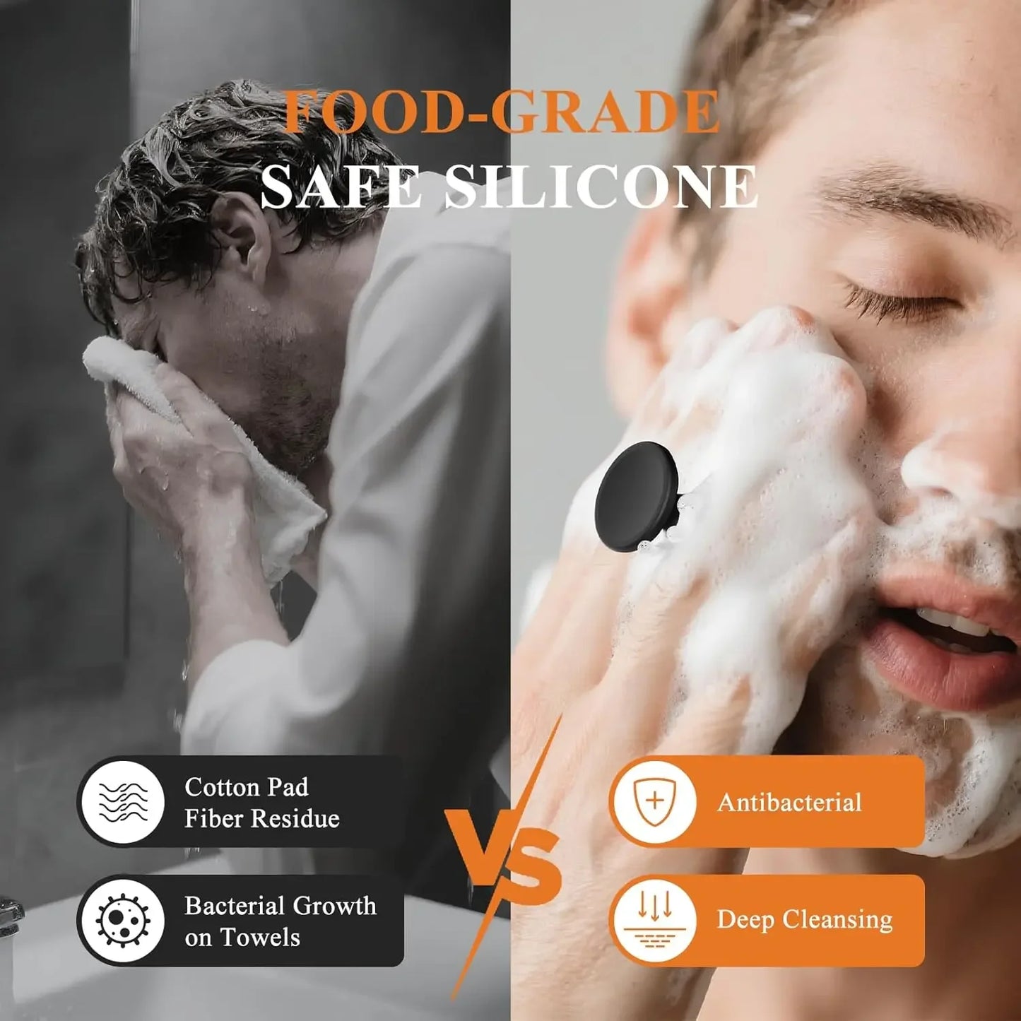 Silicone Exfoliating Face Scrubber
