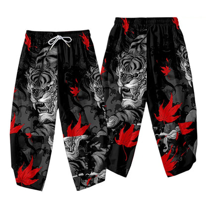 Kuro-Kimono Print Print Buddha Stones (Kimono Top not included)