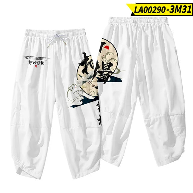 Kuro-Kimono Print Print Buddha Stones (Kimono Top not included)