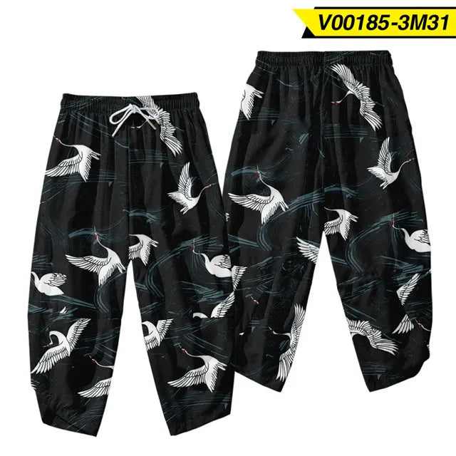 Kuro-Kimono Print Print Buddha Stones (Kimono Top not included)