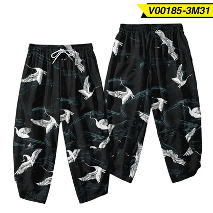 Kuro-Kimono Print Print Buddha Stones (Kimono Top not included)