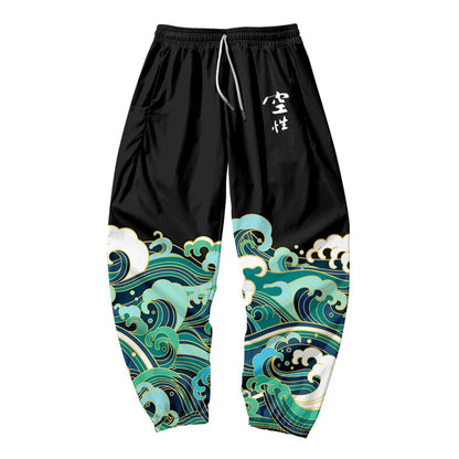 Kanagawa Wave/Dragon Sweats