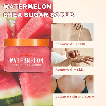 Shea Sugar Exfoliating Body Scrub for smooth, radiant, Youthful Skin