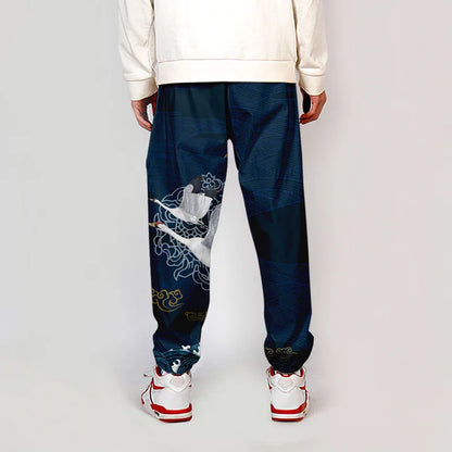 Kanagawa Wave/Dragon Sweats