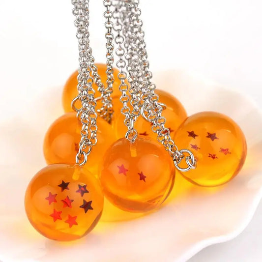 Dragon Ball Z 1–7 Star Necklace