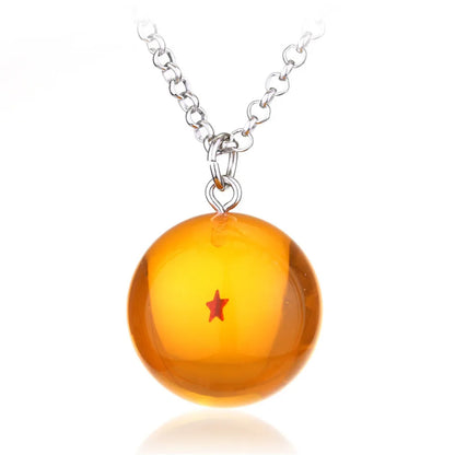 Dragon Ball Z Anime Dragon Ball 1-7 Star Necklace Chain Pendants Jewelry Accessories