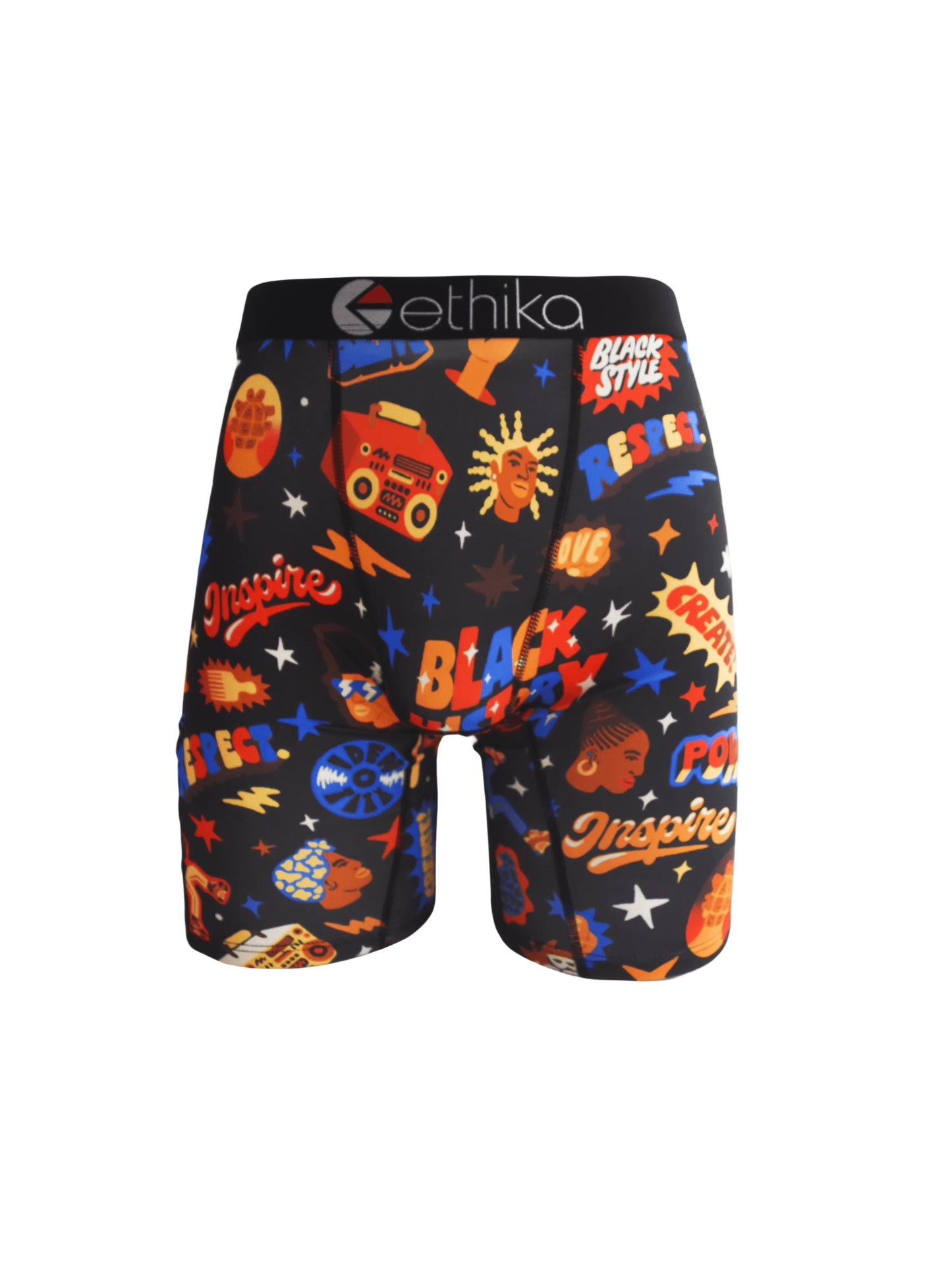 ETHIKA 1Pcs Breathable, fitting Mens Boxers Fashion Print