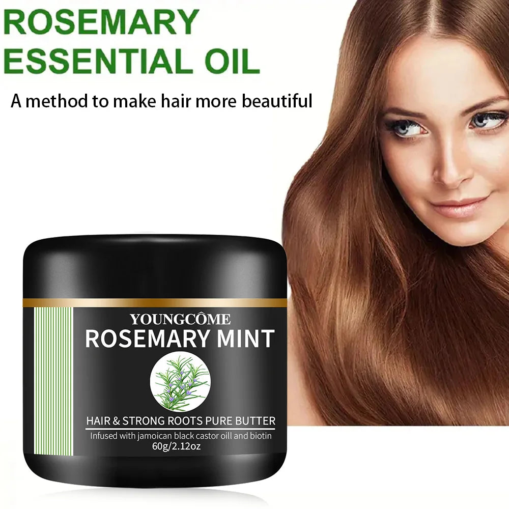 Rosemary Mint Essential Oil for Hair Growth - Natural Hair Film Treatment to Strengthen & Thicken Hair 2025 New Formula 1/2set