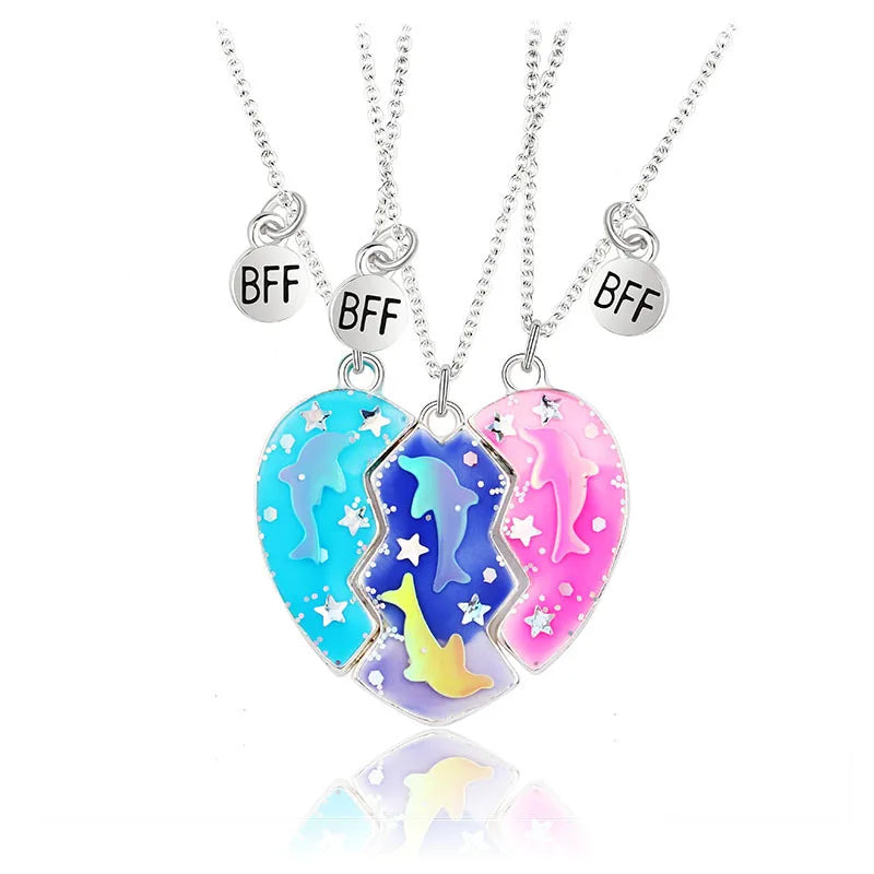 Couple/Best Friend Necklaces (Yin-Yang, Heart, etc)