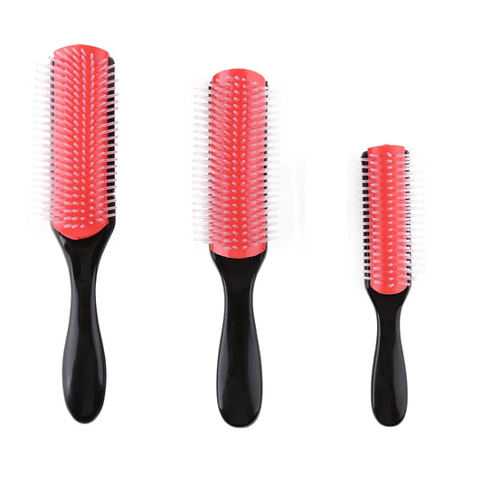 Salon Detangling Brush for Curly Hair Non-slip Hair Brush Scalp Massage Brushes Professional Salon Styling Tool