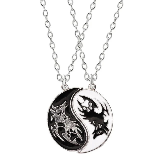 Couple/Best Friend Necklaces (Yin-Yang, Heart, etc)