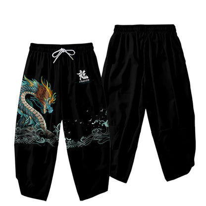 Kuro-Kimono Print Print Buddha Stones (Kimono Top not included)