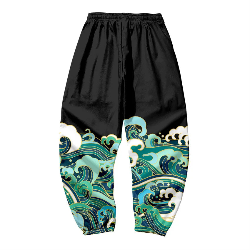 Kanagawa Wave/Dragon Sweats