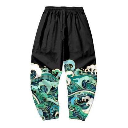 Kanagawa Wave/Dragon Sweats