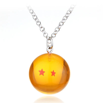 Dragon Ball Z Anime Dragon Ball 1-7 Star Necklace Chain Pendants Jewelry Accessories