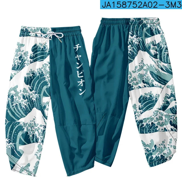 Kuro-Kimono Print Print Buddha Stones (Kimono Top not included)